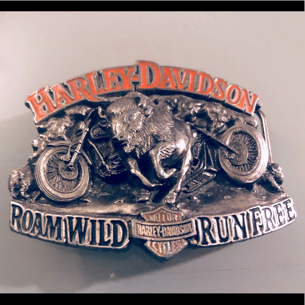 Harley Davidson vintage belt buckle
